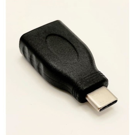 Adaptateur monobloc USB-C mâle / A 3.0 femelle - LINEAIRE - AD331