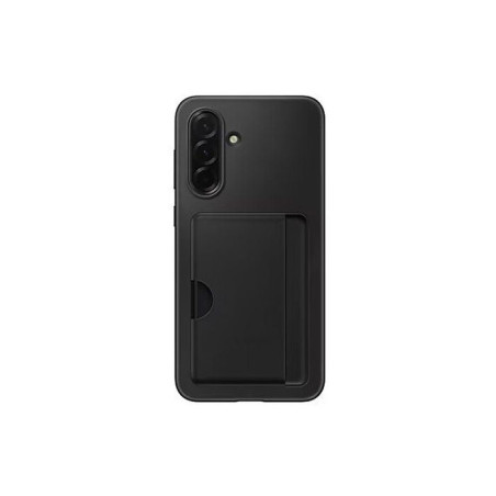 Coque et étui téléphone mobile Samsung arriere avec porte-carte Galaxy A36 5G Noir