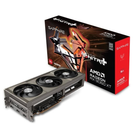 SAPPHIRE - Carte graphique - NITRO+ AMD RADEON™ RX 9060 XT GAMING OC - 16GB - DUAL HDMI / DP