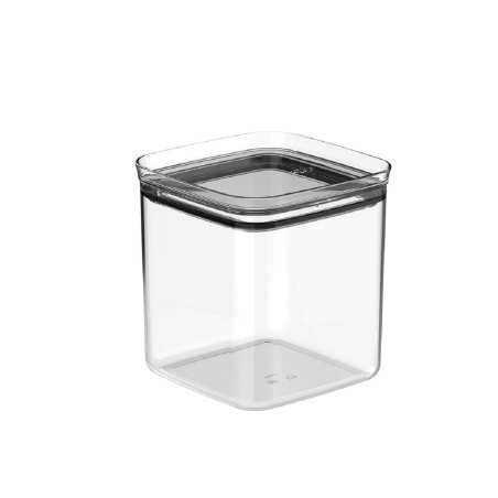Ou - Pot Hermétique Rectangulaire Block - Boîte de Rangement Alimentaire en Plastique Sans BPA - 2,3 L - Naturel