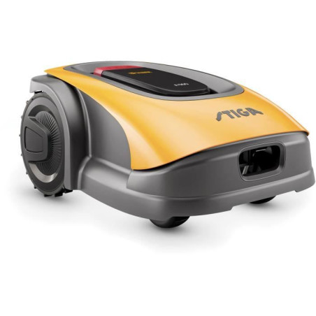Robot tondeuse connecté sans fil - STIGA - A 500 - Largeur de coupe 18 cm - Jusqu'a 700 m²