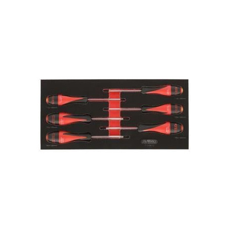 Module - KS TOOLS - 713.5013 - Module de tournevis Ultimate Torx - 6 pieces - Pour servantes et établis