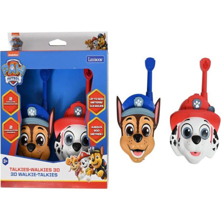 Talkies-walkies Pat'Patrouille 3D
