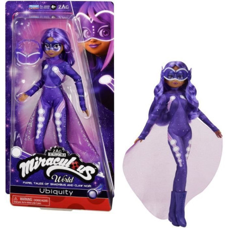 Poupée articulée - BANDAI - Miraculous Ladybug - Ubiquity - Licence Officielle - 26 cm
