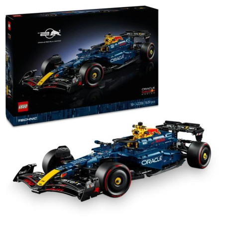 LEGO Technic F1 Oracle Red Bull Racing RB20 - Jeu de Construction Collector pour Adulte - Inclut Un Moteur V6 et Une boîte de V