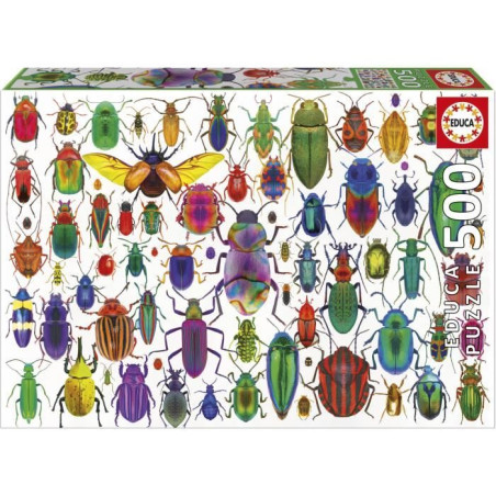 Puzzle - EDUCA - Scarabées - 500 pieces