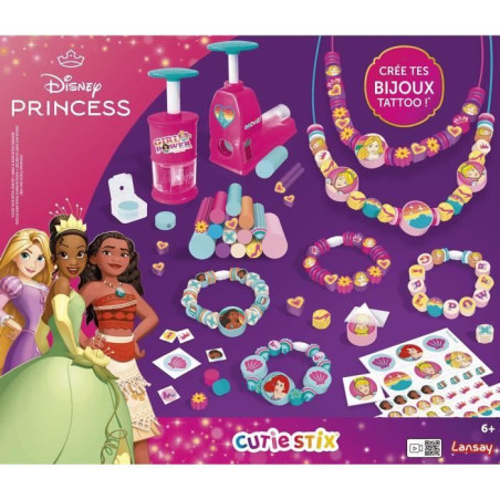 Atelier créatif - LANSAY - Disney Princess - 14 Stix - Découpe et perçage - Des 6 ans