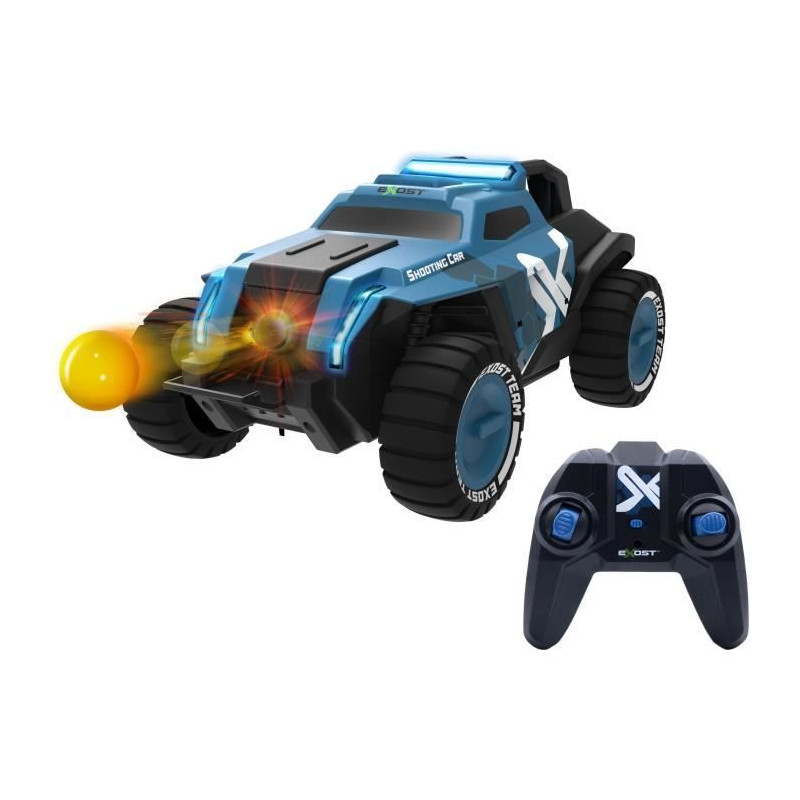 Turbo Challenge Off Road Max Elite – Voiture Télécommandée 1/14, 15 Km/h, 2,4 GHz, Portée 25 M, Métal, 2 Batteries Incluses, Rechargeable USB, Dès 6 Ans