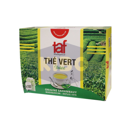 TAF Thé vert 100 poches alu Antananarivo Madagascar