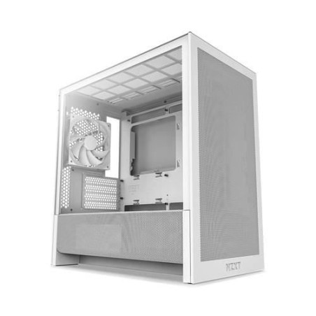 Boitier moyen-tour micro-ATX - NZXT - CC-H31FW-01 - H3 Flow - Blanc - Airflow remarquable - Support GPU grand format