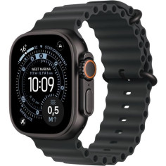 Apple Watch Ultra 3&nbsp;GPS + Cellular&nbsp;- 49mm&nbsp;- Boîtier Black Titanium - Bracelet Black OceanBand