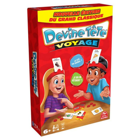 Devine tete Voyage - Jeu de société famille - des 6 ans