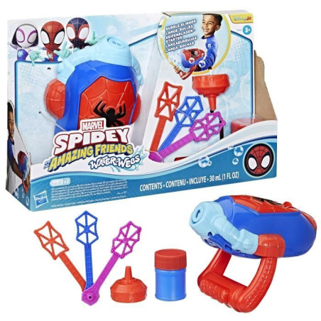 Spidey Lance-bulles électronique, jouets de déguisement de super-héros pour enfants, des 3&nbsp;ans, Marvel Spidey et ses Amis Ex