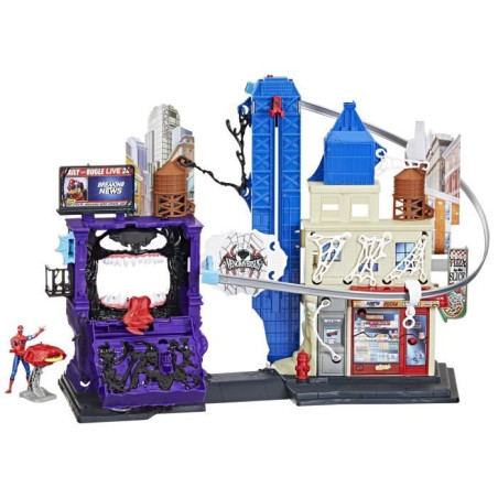 Spiderman La ville des lanceurs de toiles, coffret pour enfants, Marvel Spider-Man VenomVersus, des 4&nbsp;ans