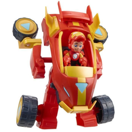 Armure mecha Iron Man et véhicule 2-en-1, Marvel Iron Man and his Awesome Friends, des 3&nbsp;ans