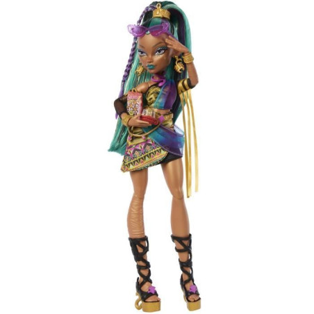 Monster High - Poupée Nefera De Nile - Avec Lavish et 7&nbsp;accessoires - Monster High - JDR48