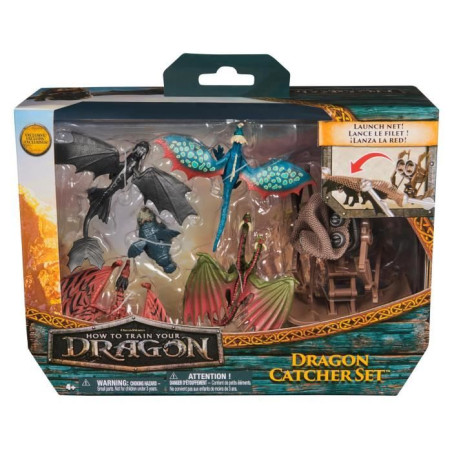 Dragon - Coffret mini figurines - Chasseur de dragons - dès 4 ans - Dreamworks Dragon