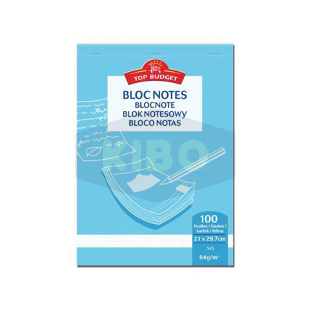 Bloc notes 100 feuilles A4 200 pages
