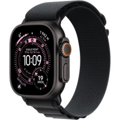 Apple Watch Ultra 3&nbsp;GPS + Cellular&nbsp;- 49mm&nbsp;- Boîtier Black Titanium - Bracelet Black Alpine Loop - Medium