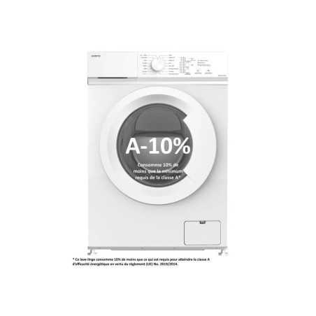 Lave-linge frontal OCEANIC OCEALL610WA - 6 kg - Induction - 60 cm - 1000 trs/ min - Blanc