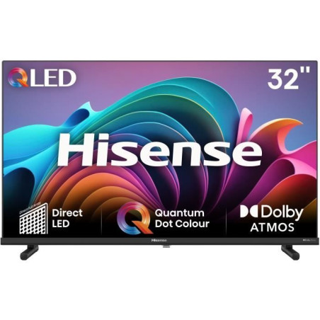 Hisense 32A5NQ - TV QLED 32 (80 cm) - FHD 1920x1080 - Smart TV - 2xHDMI - WiFi