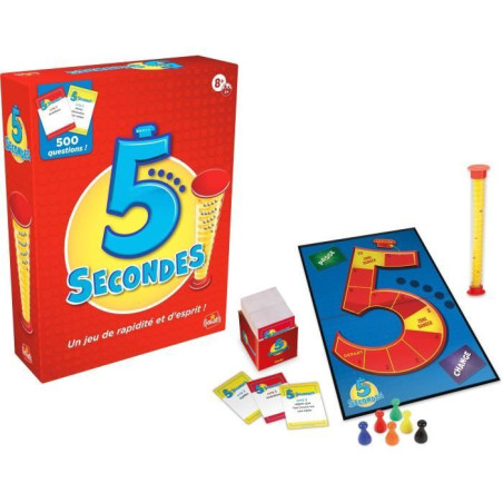 5 secondes - Jeu d'ambiance et de rapidité - GOLIATH - Des 8 ans