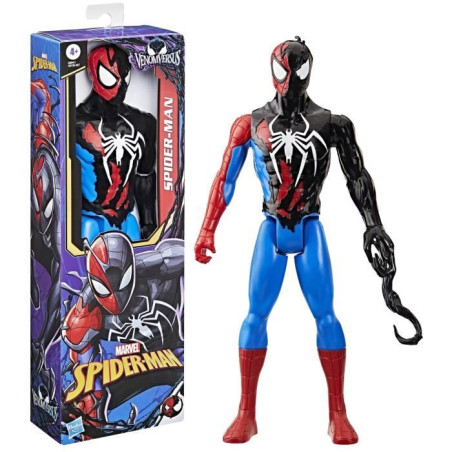 Figurine Spider-Man VenomVersus de 30&nbsp;cm, Titan Hero Series, Marvel Spider-Man VenomVersus, des 4&nbsp;ans