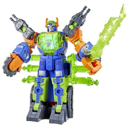 Transformers Scorponok Pack de combat, figurine 51 cm convertible, Transformers CYBERWORLD, des 6&nbsp;ans