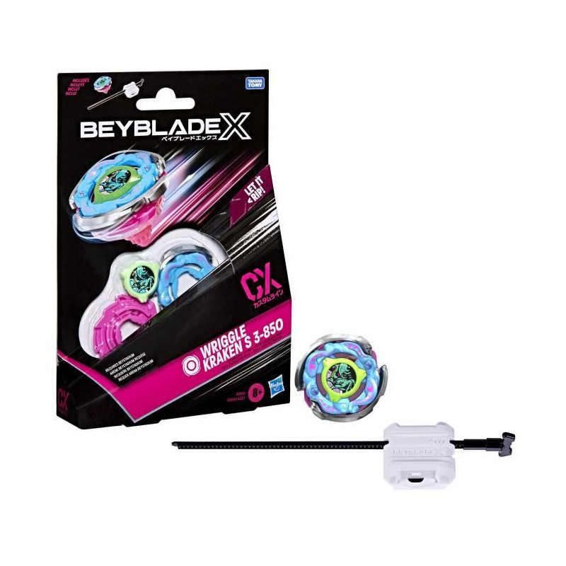 Beyblade X, Pack d'équipe Yggdrasil, inclut 3 toupies conçues par Takara Tomy