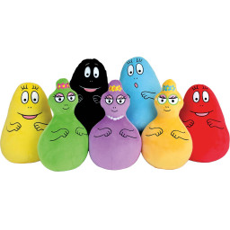 Lot de 7 peluches -...