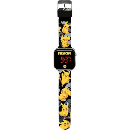 Montre LED Pokemon avec fonctions heure et date