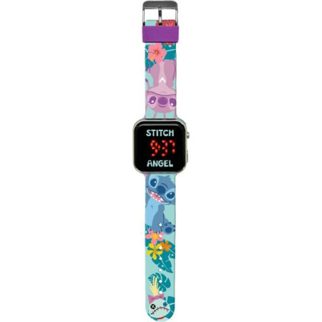 Montre LED Angel avec fonctions heure et date / Stitch