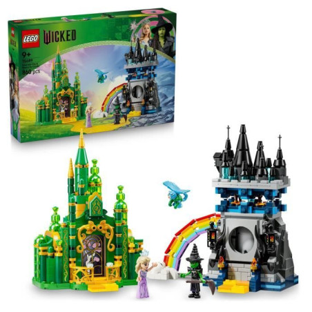 LEGO Wicked 75689 Emerald City et le Château de Kiamo Ko - Jouet de Construction des 9 ans