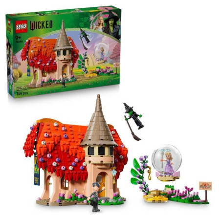 LEGO Wicked 75690 Glinda et Elphaba au Pays des Munchkins - Jeu de Construction des 9 ans