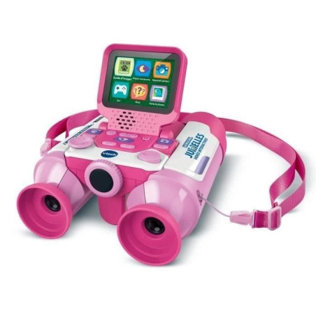 VTECH - GENIUS XL - JUMELLES VIDEO INTERACTIVES ROSE - Multicolore