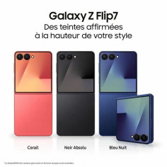 Smartphone Samsung Z Flip 7 SM-F766BZKHEUB 12 GB RAM 512 GB Noir 6,8" Smartphone Samsung Z Flip 7 SM-F766BZKHEUB 12 GB RAM 512 GB Noir 6,8"