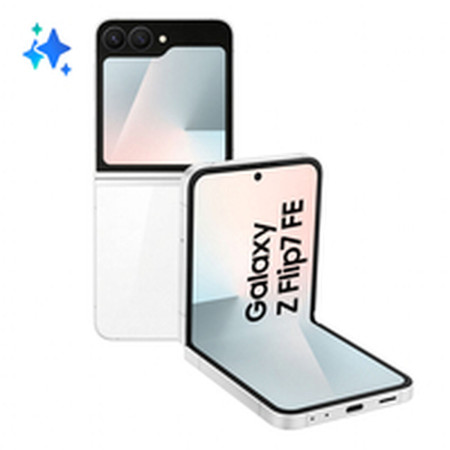 Smartphone Samsung Z Flip 7 FE SM-F761B 6,7" Octa Core 8 GB RAM 256 GB Blanc