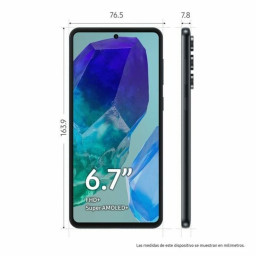 Smartphone Samsung Galaxy M55 5G Octa Core 8 GB RAM 256 GB Noir