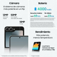 Smartphone Samsung Galaxy Z Flip6 6,7" 12 GB RAM 256 GB Jaune Smartphone Samsung Galaxy Z Flip6 6,7" 12 GB RAM 256 GB Jaune