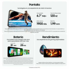 Smartphone Samsung Galaxy S24 FE 5G 6,7" 8 GB RAM 256 GB Vert Smartphone Samsung Galaxy S24 FE 5G 6,7" 8 GB RAM 256 GB Vert
