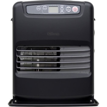 Poele a pétrole électronique - QLIMA - 2500 W - Réservoir de 5 L - Programmable - Noir