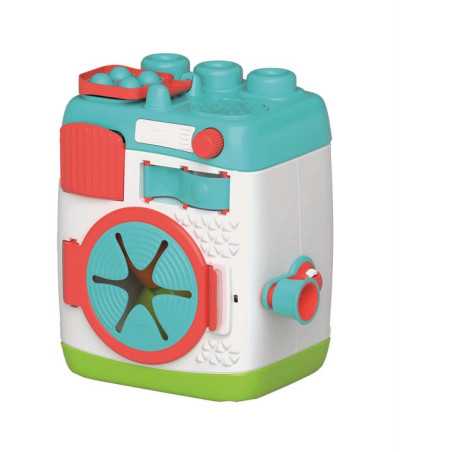 Machine a Laver Sensorielle - Soft Clemmy - Clementoni - 6 Blocs Souples - Des 12 Mois