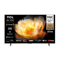 TCL TV UHD 50" 4K GOOGLE 50V6C