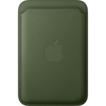 APPLE iPhone - Portefeuille a tissage fin avec MagSafe - Moss