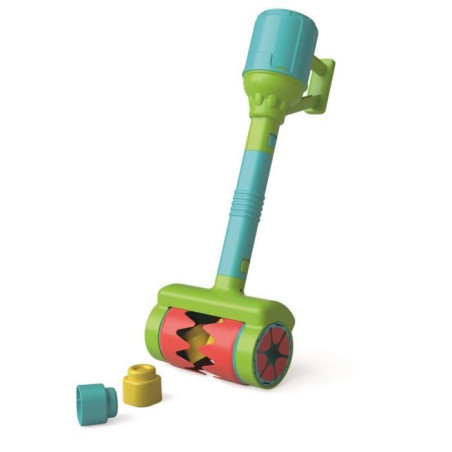 Aspirateur Sensoriel - Clementoni - Clemmy - 6 Blocs Souples a Pousser - Découverte des sens - Des 9 Mois