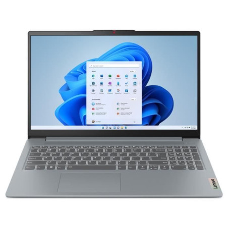 PC portable LENOVO IdeaPad Slim 3 15IAN8 | Windows 11 - 15 FHD - Intel N100 - RAM 4 Go - SSD 128 Go - AZERTY