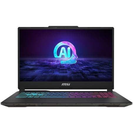 PC Portable - MSI - Cyborg 15 AI A1VE-004FR - 15,6 FHD - 144Hz - RTX 4050 GDDR6 6Go - Intel Core Ultra 7 - RAM 16Go - 512Go SSD