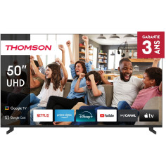 Thomson 50UG4S14 - TV LED 50 (126 cm) - 4K UHD 3840x2160 - Google TV - 2xHDMI 2.1 + 2xHDMI 2.0 - WiFi