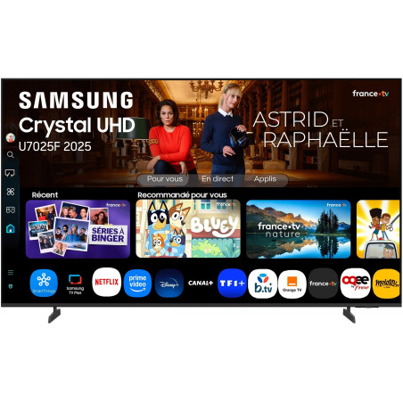 Samsung TU65U7025F - TV LED 65 (165 cm) - 4K UHD 3840x2160 - HDR - Smart TV - Gaming Hub - 3xHDMI - WiFi