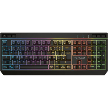 Clavier gamer sans fil - THE G-LAB - KEYZ TUNGSTEN EX - 32 macros configurables